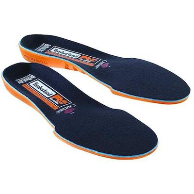 TIMBERLAND PRO 91621 Insole,8-9M,9-10W,Org/Blk,PR