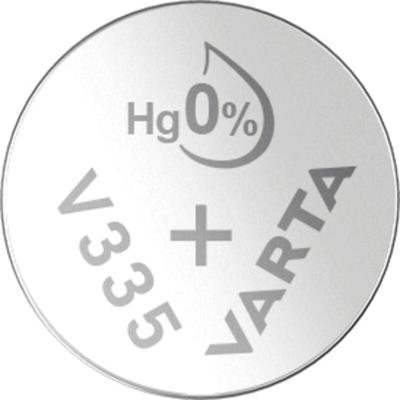 Varta - Knopfzelle 335 1.55 v 1 St. 6 mAh Silberoxid silver Coin V335/SR512 NaBli 1 Image