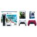 Sony Playstation 5 Disc Horizon Forbidden West Bundle with Extra Cosmic Red Controller Call of Duty: Modern Warfare II and Surge Gamer Starter Pack