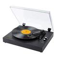 Vinyl Records LP Turntable Retro Record Player Built-in Speakers Vintage Gramophone 3-Speed BT5.0 AUX-in Line-out RCA Output