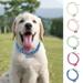 Shulemin Pet Necklace Dog Necklace Environmentally Friendly Delicate Plastic Little Pearl Dog Collar for Daily Life