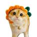 Welling Cute Cartoon Handmade Dog Cat Hat Animal Party Costume Cap Pet Decor Accessory