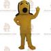 BIGGYMONKEYâ„¢ mascot costume of Snoopy the famous comic dog yellow dog costume