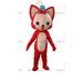 Fox BIGGYMONKEYâ„¢ mascot costume fox costume dog fancy dress