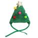 Pet Dog Santa Hat Costume 3D Christmas Hat Christmas Tree Hat Elk Antler Pet Hat Dog Headband Cute Small Dogs Head Accessories Headdress for Large Medium Dogs Cats Xmas Party Dressup Decoration
