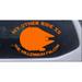 My Other Ride Is The Millennium Falcon Car or Truck Window Laptop Decal Sticker Orange 7in X 5.0in