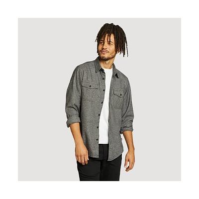 Eddie Bauer Men's Eddie's Favorite Cabin Flannel Shirt - Black Heather - Size M