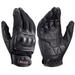 Daytona Henry Begins Motorcycle Gloves Palm Genuine Leather (Goat Leather) Spring Summer Hard Protector Touch Panel Compatible Full Mesh Protector Gloves HBG-073 Black XL Size 25867