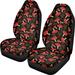 Xoenoiee Mushroom Car Seat Covers Automotive Seat Cushion Cover for Cars SUV Pick-up Truck Universal Non-Slip Vehicle Driver Seat Cushion Cover Protectors Front Pair