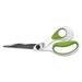 Westcott-1PK Carbotitanium Bonded Scissors 9 Long 4.5 Cut Length White/Green Bent Handle