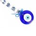 Dakota Fields Big Evil Eye Protection Charm Wall Décor Metal in Blue/Gray | 9 H x 4 W x 4 D in | Wayfair 5722E1FE02754B72A3ECCFC623E01EC7