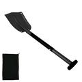 Welpettie Multifunctional Retractable Snow Removal Shovel Heavy Duty Aluminum Alloy Spades Snow Scoop Snow Removal Tools Garden Shovel Leaf Shovel