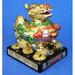 Bungalow Rose Pi Yao in Feng Shui Ward off Flying Chi Figurine Resin in Yellow | 4 H x 4 W x 3 D in | Wayfair 622BF3C34211497996D95617B21070BB