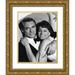 Hollywood Photo Archive 15x18 Gold Ornate Wood Framed with Double Matting Museum Art Print Titled - Cary Grant with Sophia Loren - Houseboat