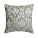 Pillow Cover Grey 16 x16 (40x40 cm) Throw Pillows Silk Crystals & Damask Throw Pillows For Couch Abstract Pattern Victorian Style - Ardent