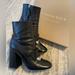 Burberry Shoes | Burberry Leather Ankle Boots Size 38 Black | Color: Black | Size: 8