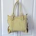 Dooney & Bourke Bags | Dooney And Bourke Vintage Citron Pebble Grain All Weather Leather Bag Large | Color: Green | Size: Os