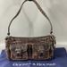 Dooney & Bourke Bags | Dooney & Bourke Nile Brown Croc-Print Hobo/Shoulder Bag | Color: Brown/Silver | Size: Approx. 12'' X 6.5'' X 2.5''