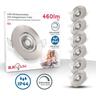 6x led Einbauspots dimmbar Bad IP44 Einbauleuchte Spot Strahler flach Refurbed - 50