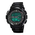 Fashion Waterproof Men s Boy LCD Digital Stopwatch Date Rubber Sport Wrist