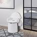 UBesGoo Portable Travel Toilet Lightweight Indoor Outdoor Commode White