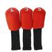 Practical Gift Interchangeable Number Tag Driver Wood Headcover Club Protector Golf Head Covers Golf Accessories RED