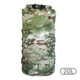 1Pc Outdoor Spot Camouflage Waterproof Bag Portable Waterproof Bag Waterproof Storage Bag Drifting Bag Multi-color