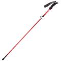 New Five Section Folding Walk Stick Aluminum Alloy Steel Hiking Pole Trekking Climbing Stick Outdoor Sport Treking Pole