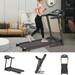 CUH Portable Treadmill Folding Easy Assembly Treadmills With Incline MP3 Music Running Machine Electric Exercise Jogger