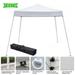 7.9 x7.9 Pop Up Canopy Outdoor Instant Tent Portable Waterproof Shade Tent Beach Sun Shelter Enclosed Instant Tent Shelter