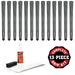 Lamkin Crossline Cord Midsize - 13 pc Golf Grip Kit (with tape solvent vise clamp)