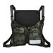 Tomfoto Fly Fishing Vest Lightweight Breathable Outdoor Fishing Vest Jacket Chest Pack