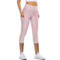 MAWCLOS Yoga Pants for Women Capris High Waist Leggings with Pockets Compression Exercise Workout Crop Leggings