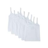 Hanes Toddler Girl Cami Undershirt 6 Pack Sizes 2T-5T