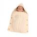 EUBUY Unisex Baby Warm Buttons Sleeping Bag Soft Wool Knitting Warm Sleeping Bag Baby Stroller Warm Pajamas Baby Accessories White