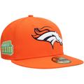 Men's New Era Orange Denver Broncos Super Bowl XXXIII Citrus Pop 59FIFTY Fitted Hat