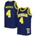 Youth Mitchell & Ness Chris Webber Navy Michigan Wolverines Swingman Replica Jersey