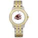 Men's Silver/Gold Elon Phoenix Two-Tone Team Logo Wristwatch