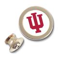 Gold Indiana Hoosiers Team Logo Lapel Pin