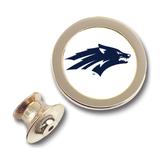 Gold Nevada Wolf Pack Team Logo Lapel Pin