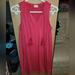 Michael Kors Dresses | Michael Kors Sleeveless Dress Tassel Rope Drawstring Sz S Soft Comfy Summer Fun | Color: Pink | Size: S