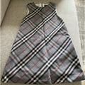 Burberry Dresses | Burberry Jumper Dress Girls Size 3 | Color: Gray | Size: 3tg