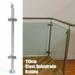 TFCFL Corner Post 110cm High Glass Balustrade Railing Post Stainless Steel Corner Post