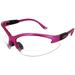 Birdz Eyewear Flamingo Safety Glasses for Nurses Dental Assistant Glasses Shooting Sunglasses for Women Ladies Men Black Hot Pink Frame w/Clear 2.0 Magnification Bifocal Lens