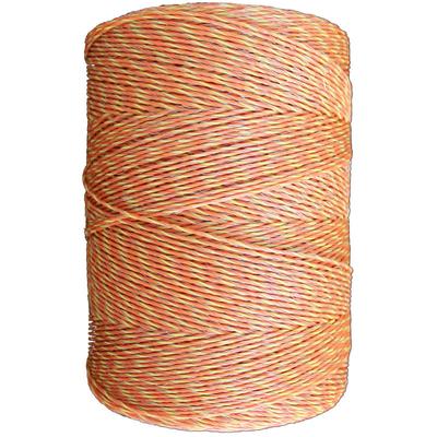 Weidezaunlitze Basic - gelb/orange - 250 m, 3 Niro