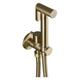 Gebürstetes Gold Toilette Bad Bidet Set Messing-Bidet Handbrause Sprayer Kaltes Wasser Handheld