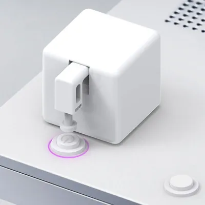 Tuya – interrupteur intelligent à dents bleues bouton poussoir télécommande maison intelligente