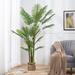 Artificial Palm Tree - Large Faux Potted Tropical Plant for Indoor or Outdoor Decoration (Set of 2)