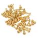 100pcs Bass Guitar Pickguard Screws for Electric Guitar Bass mm Golden