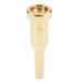 Heavy Trumpet Mouthpiece Replacement 3C Size Gold Musician Instrument Accessory to Beginner Advanced Players